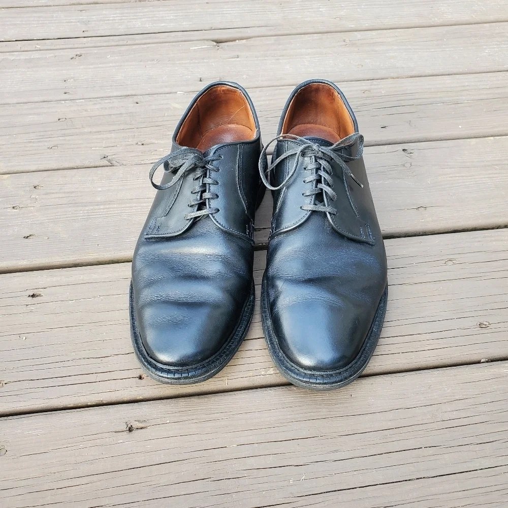 Allen Edmonds Badlands Black Leather Lace-up Oxford Comfort Dress Shoes‎ 11.5